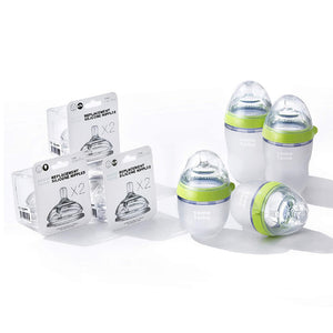 Comotomo - Baby Feeding Bottle Bundle Pink