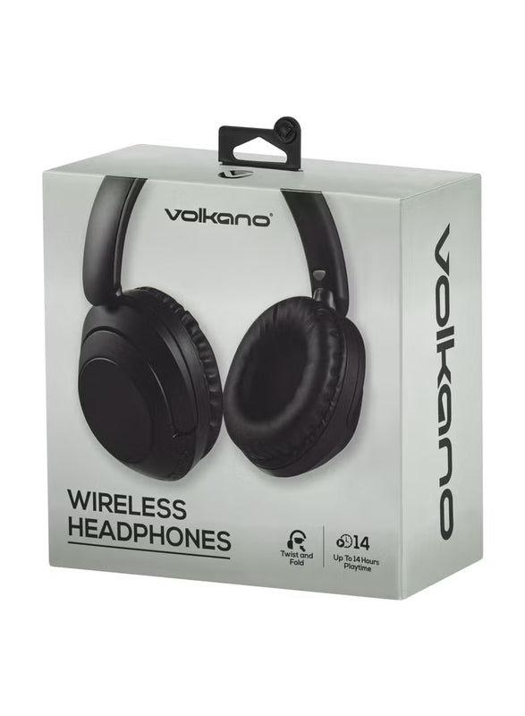 Volkano Ephemeris Series Bluetooth Headphone - Black