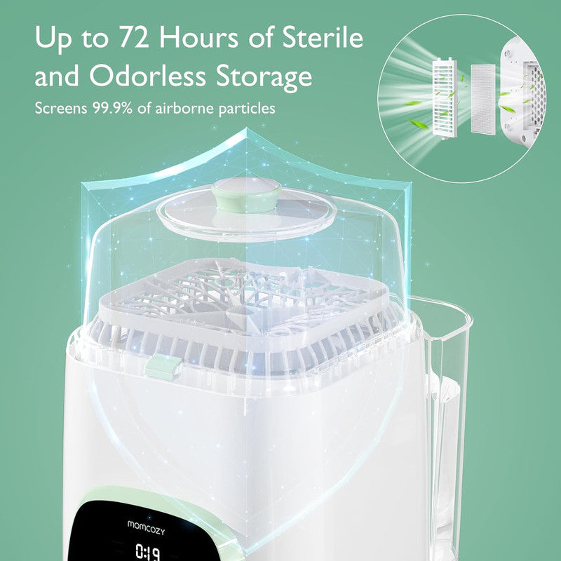 مومكوزي كلين بال برو غسالة رضاعات الأطفال