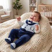 Kachoura Baby Gentleman Winter Romper with Vest (323)