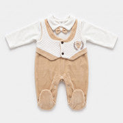 Kachoura Baby Gentleman Winter Romper with Vest (323)