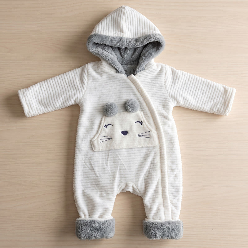 Nehad Baby winter Fur Baby Romper (11174)