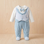 Kachoura Baby Gentleman Winter Romper with Vest (323)