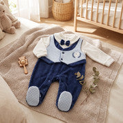 Kachoura Baby Gentleman Winter Romper with Vest (323)