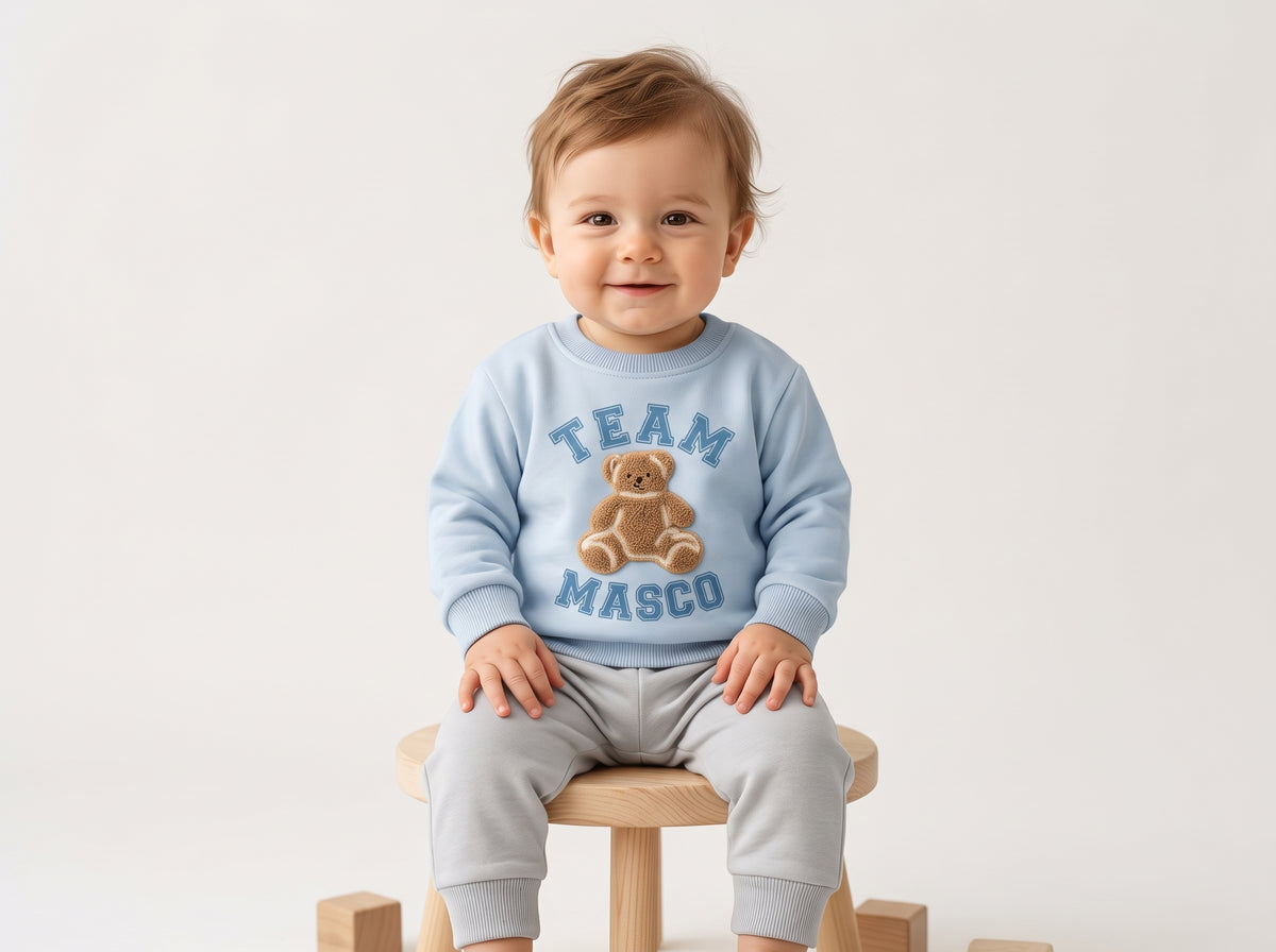 Jep Mood Team Bear Sweatshirt & Jogger Set (2728)