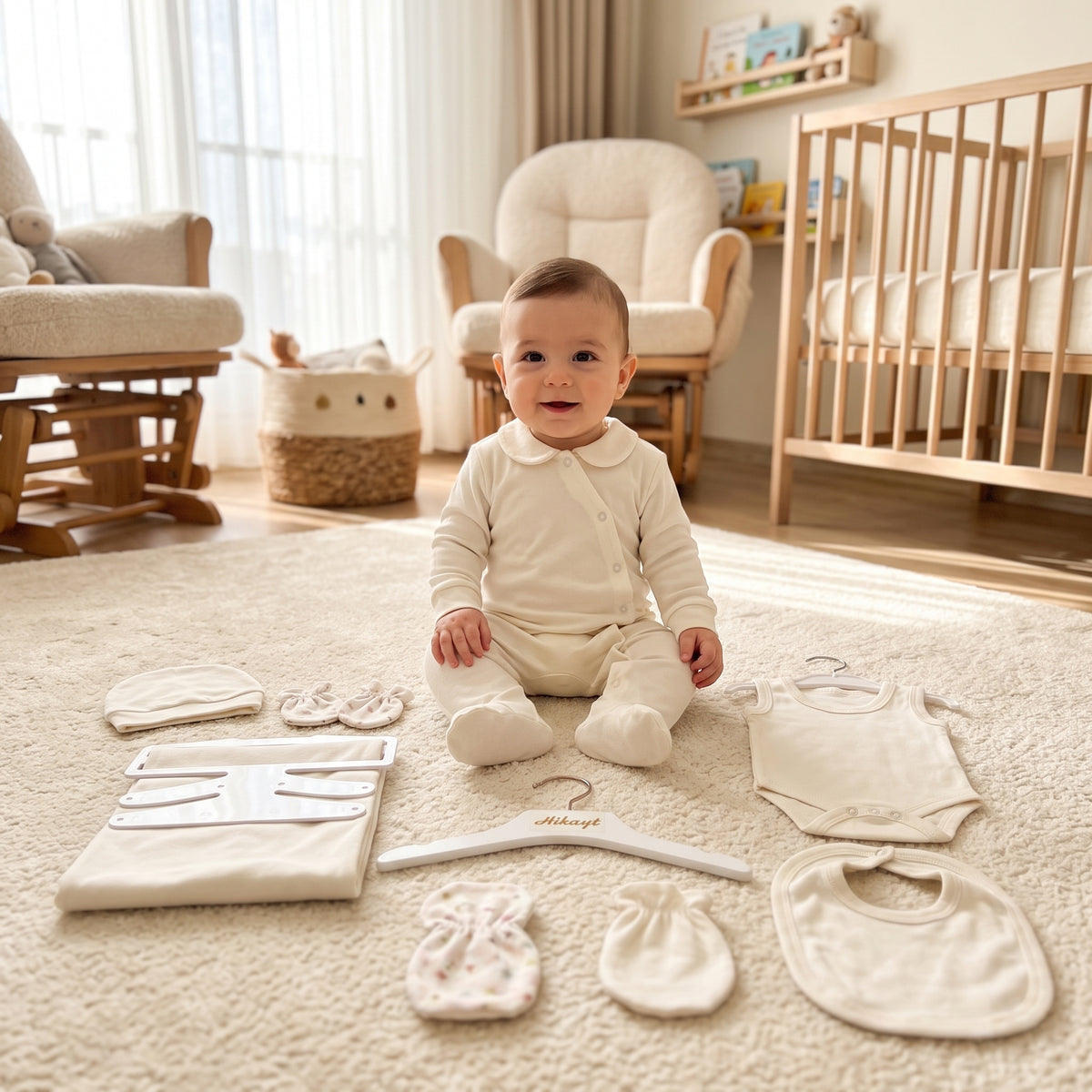 Plain 7-Piece Newborn Set (1156)