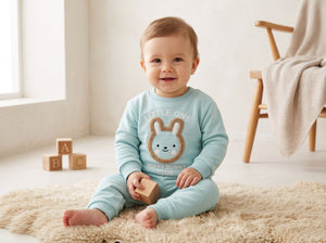 Jep Mood Hoppy Bunny Sweatshirt & Jogger Set (2708)