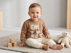 Jep Mood Oh You Rule Sweatshirt & Jogger Set (2732)