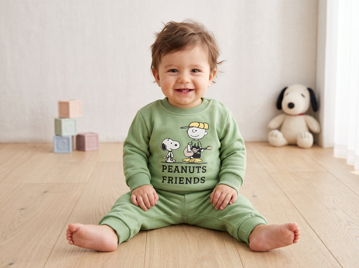 Jep Mood Peanuts Friends Sweatshirt & Jogger Set (2731)