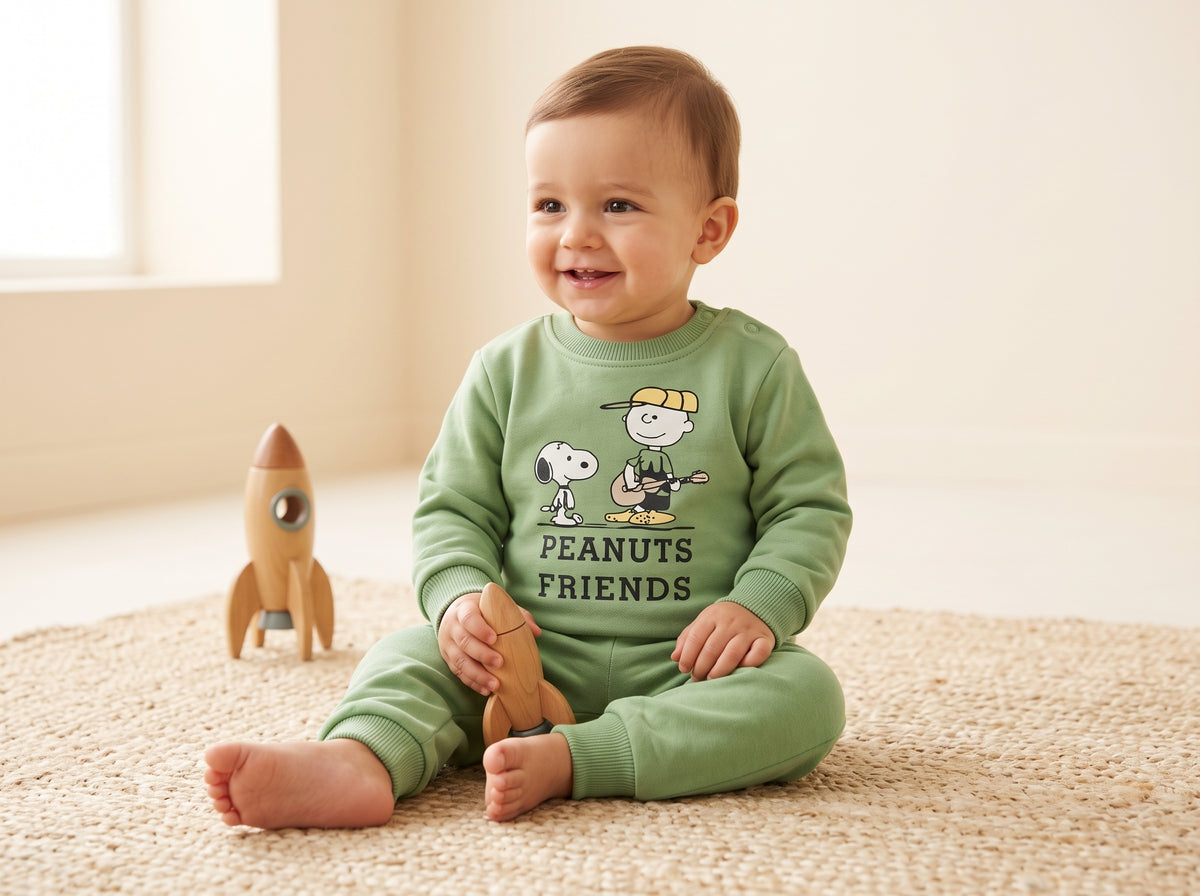 Jep Mood Peanuts Friends Sweatshirt & Jogger Set (2731)