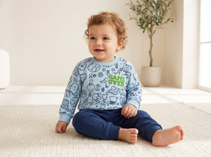 Jep Mood Space Doodle Sweatshirt & Jogger Set (2736)