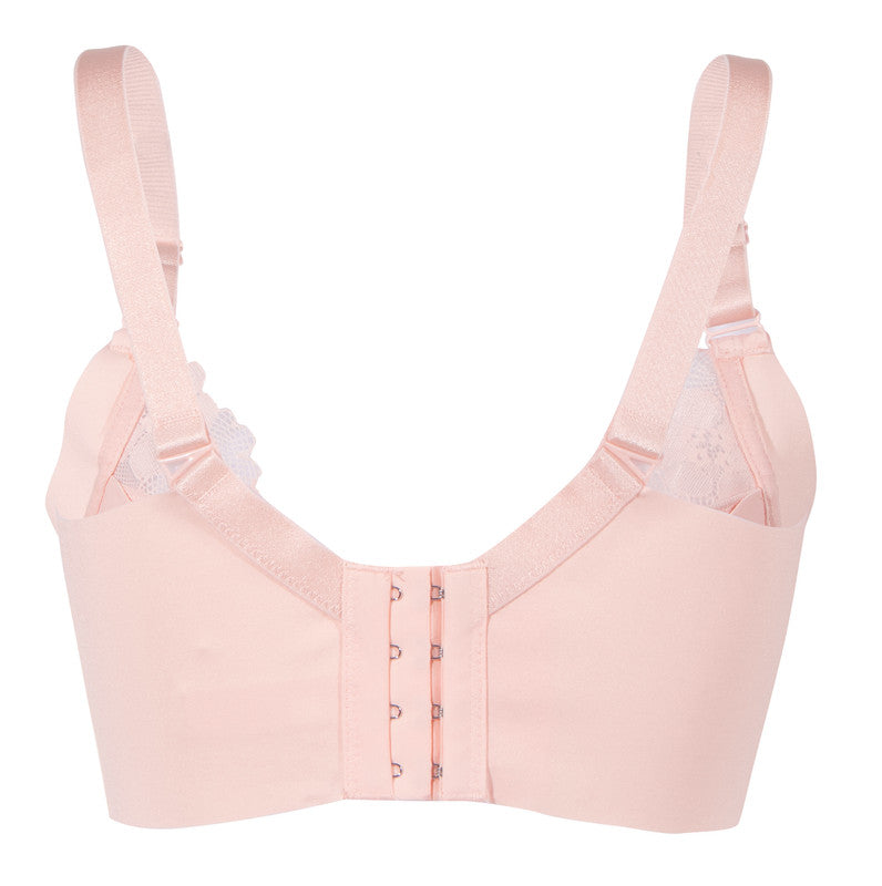 Okus - Pretty Lace Maternity & Nursing Bra - Pink - Small