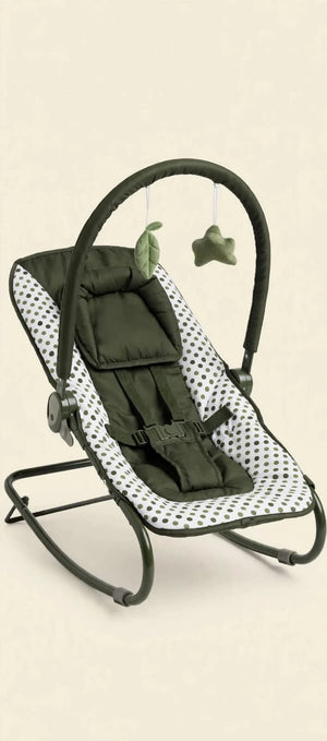 Baby Bouncer Rocker Chair with Toy Bar