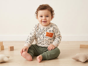 Jep Mood Space Doodle Sweatshirt & Jogger Set (2736)