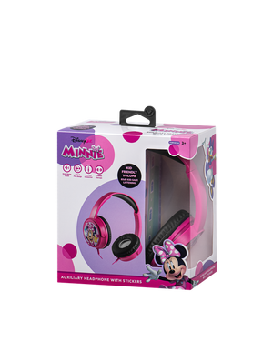 Minnie Mouse Auxiliary Headphone with Stickers - Image 6