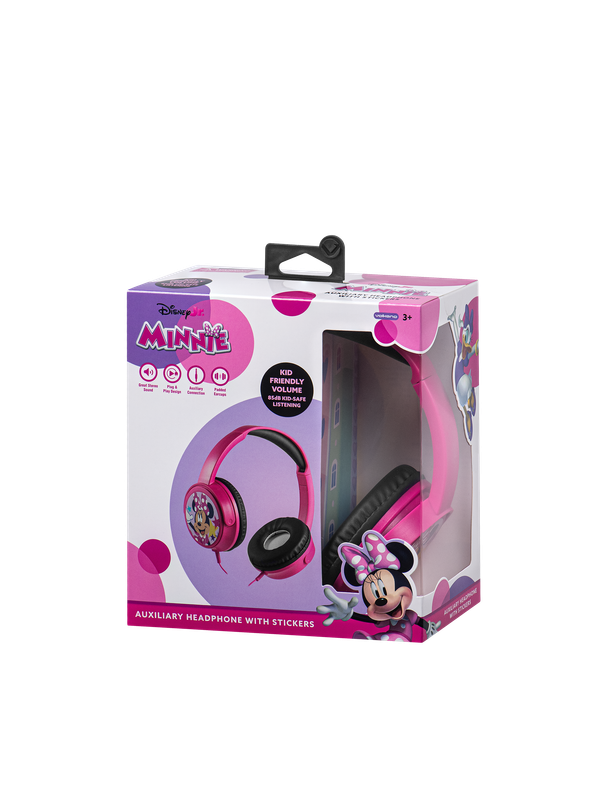 Minnie Mouse Auxiliary Headphone with Stickers - Image 6