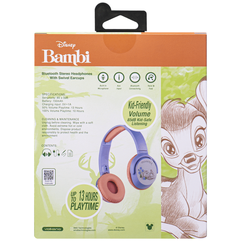 Disney Classic Bluetooth Wireless Stereo Headphones - Image 8
