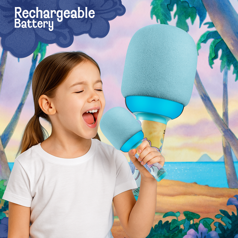 Disney Stitch Bluetooth Dome Microphone with RGB Lights - Image 9