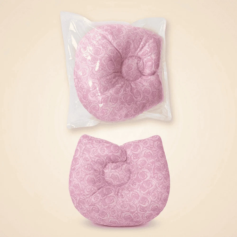 Round Newborn Head Support Pillow