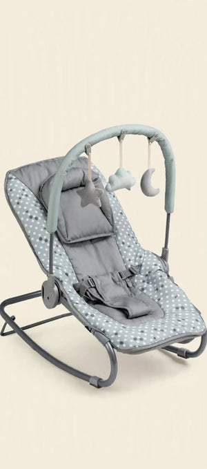 Baby Bouncer Rocker Chair with Toy Bar