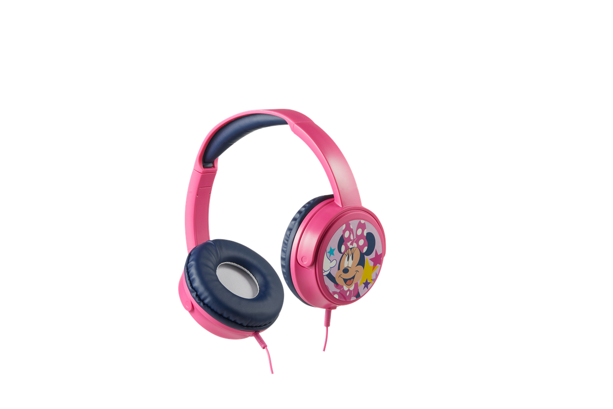 Minnie Mouse Auxiliary Headphone with Stickers