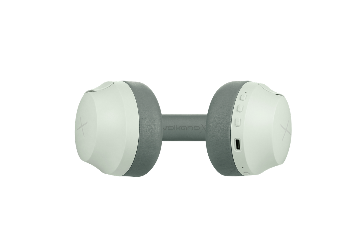 VolkanoX VXH200 Bluetooth Headphones with ANC - Green