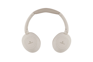 Volkano Aura Series Active Noise Cancelling Bluetooth Headphones - Cream