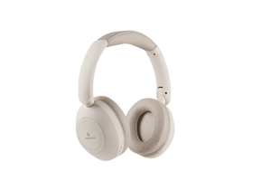Volkano Aura Series Active Noise Cancelling Bluetooth Headphones - Cream
