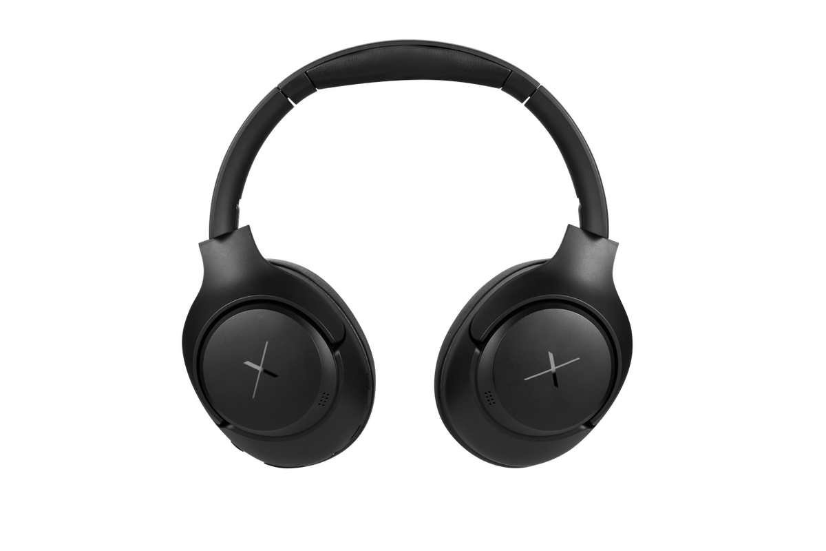 VolkanoX VXH300 Bluetooth Headphones with Hybrid ANC - Black