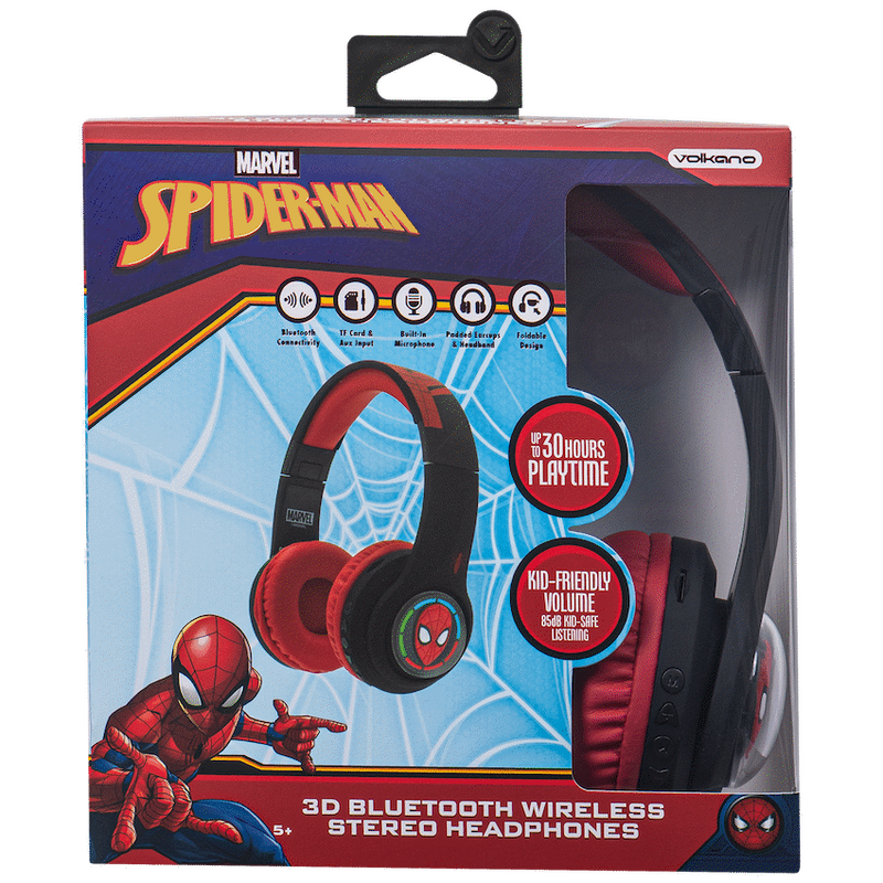 Marvel Spider-Man 3D Bluetooth Headphones - Image 6