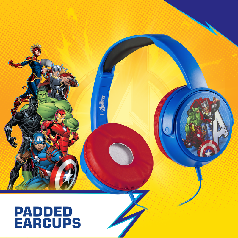 Avengers Auxiliary Headphones with Stickers - Image 8