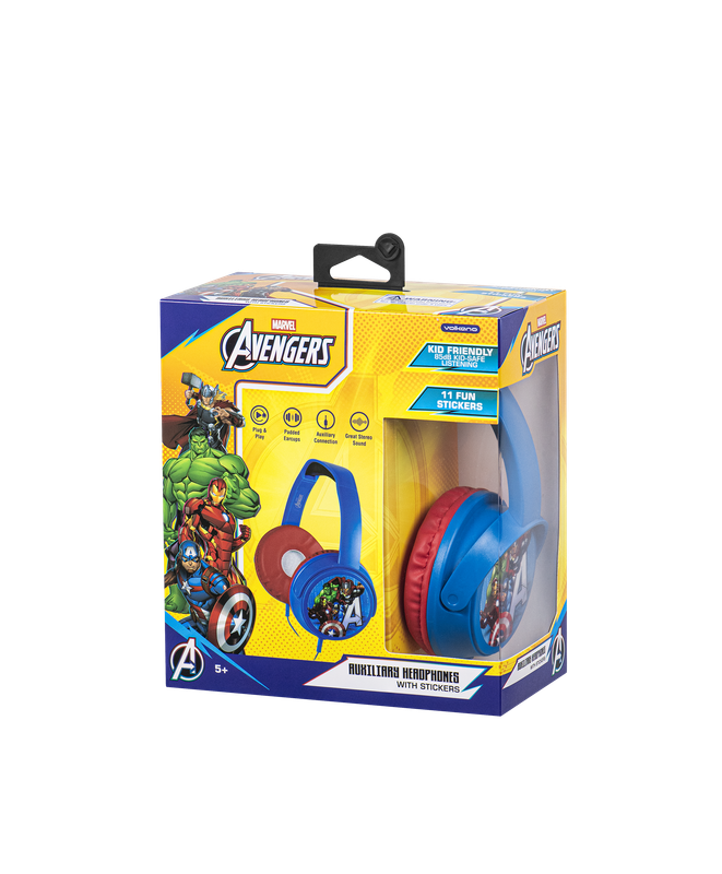Avengers Auxiliary Headphones with Stickers - Image 5