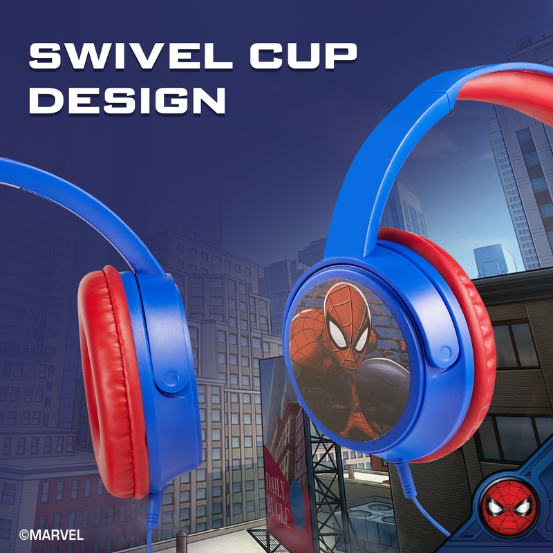 Spider-Man Auxiliary Headphone with Stickers - Image 9