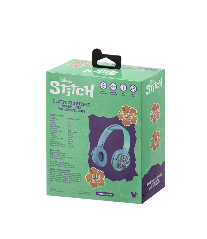 Stitch Bluetooth Wireless Stereo Headphones - Image 13
