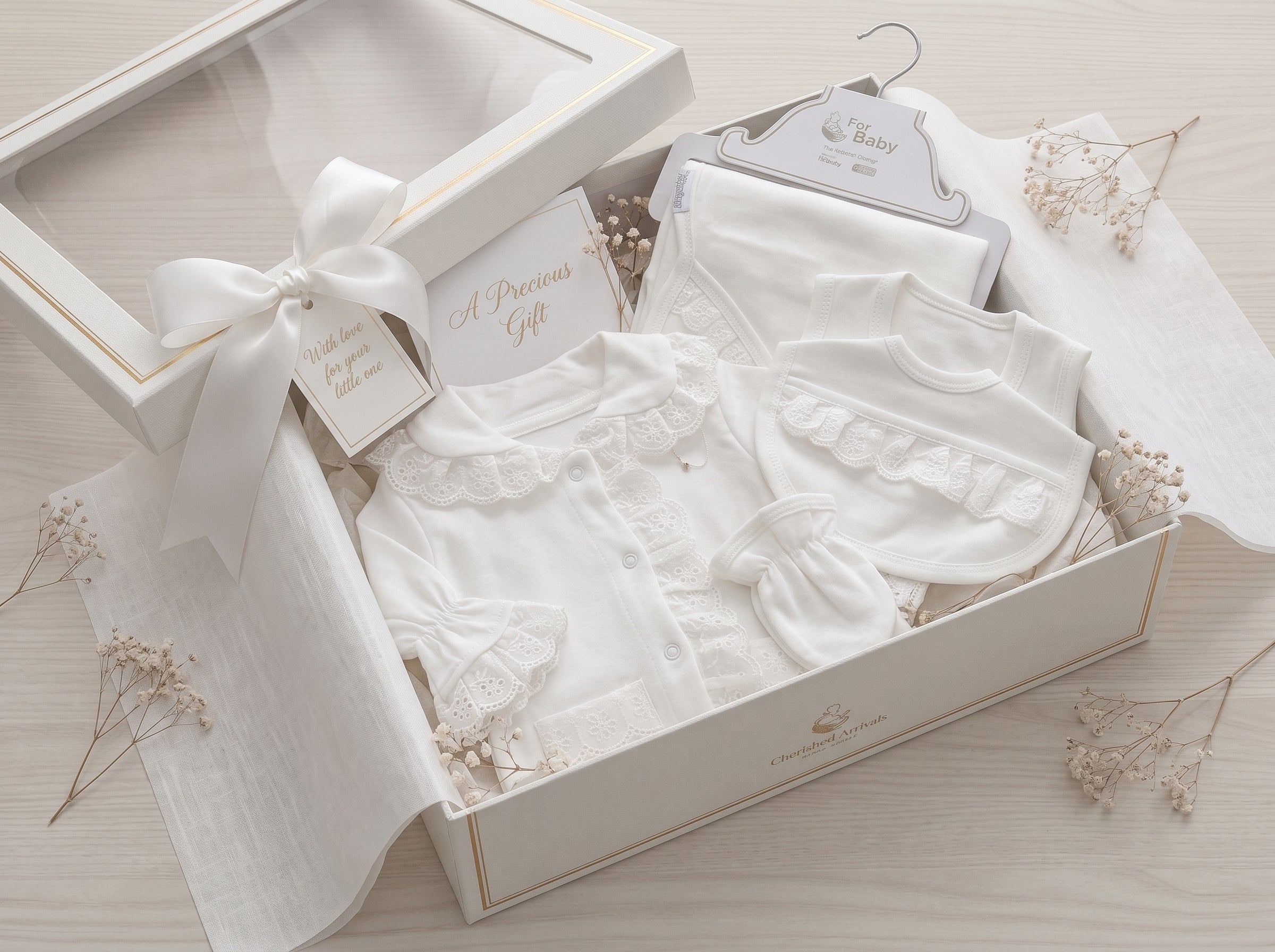 Pack of 7 Pieces for Baby - White

