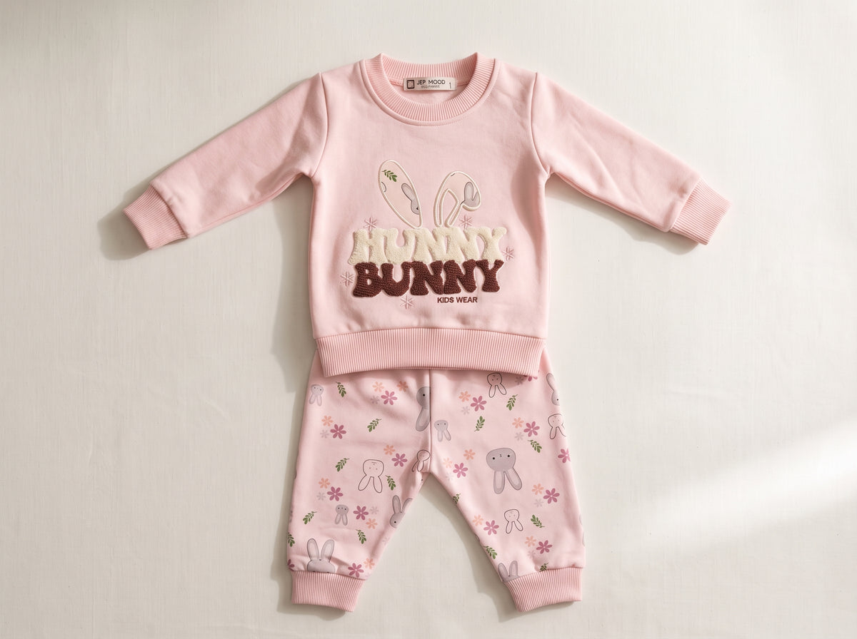 Jep Mood Hunny Bunny Sweatshirt & Jogger Set (2702)