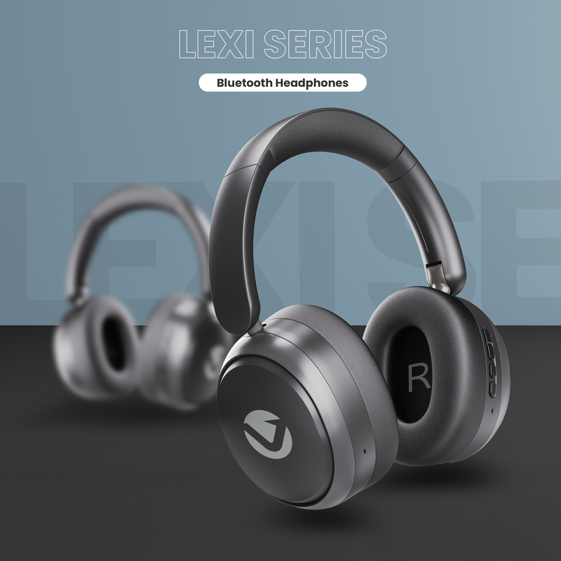 Volkano Lexi Bluetooth Headphone with ANC - Black