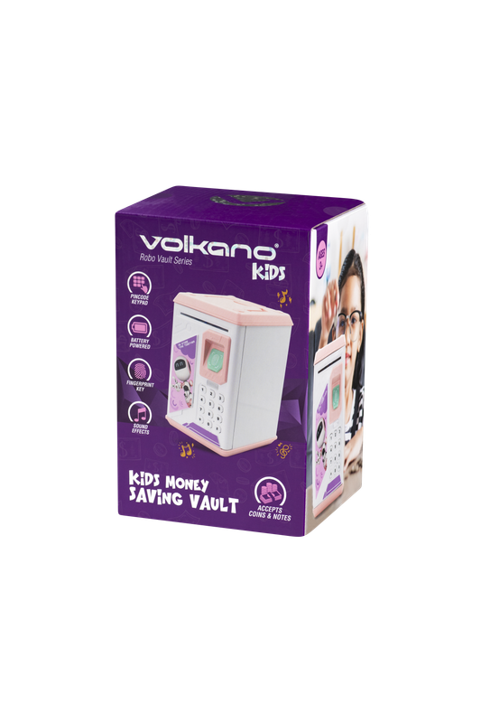 Volkano Kids Robo Vault series Kids Money Saving Vault - Pink - Image 10