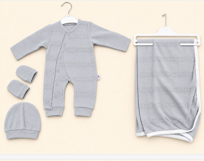 4-Piece Jacquard Set