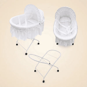 Bassinet Basket with Iron Stand