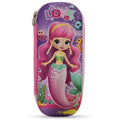 Cocobee Mermaid Love Pencil Case With Internal Mesh Pocket, Sturdy Build, Zipper Closure – Girls, 3+ Years, Multicolor